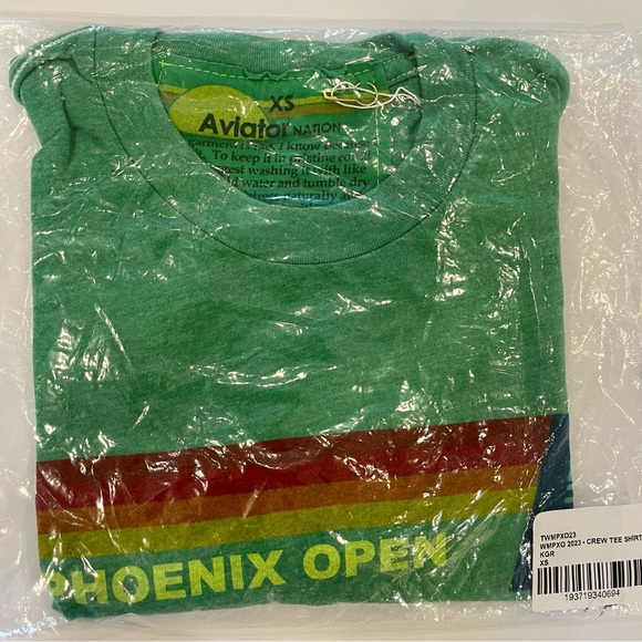 NWT Aviator Nation x Waste Management Phoenix Golf Tournament 2023 Unisex Shirt - Picture 5 of 15